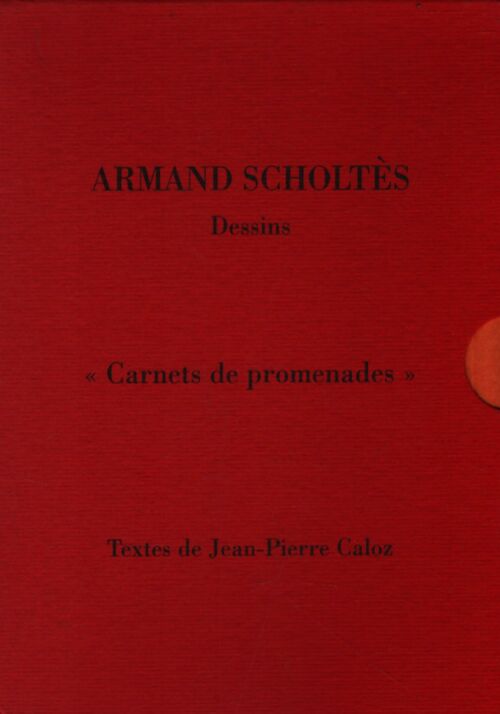 Carnets de promenades - Armand Scholtès - Livre