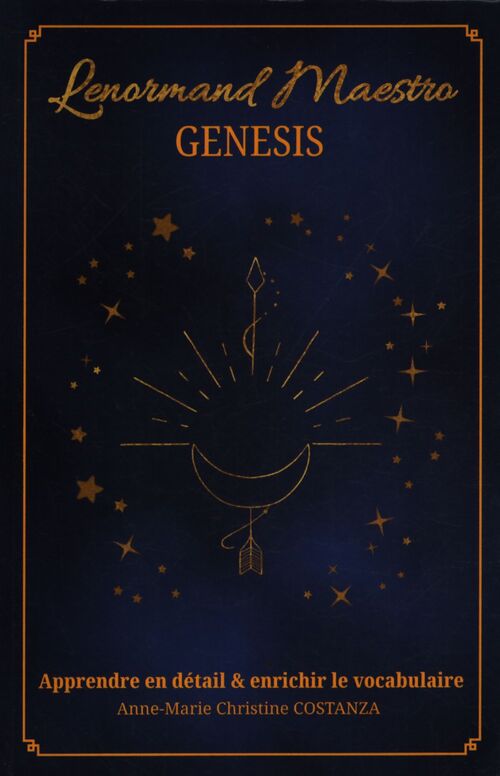 Lenormand maestro genesis - Costanza Anne-Marie - Livre