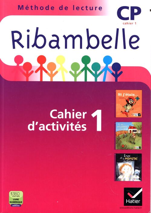 Ribambelle CP série violette éd. 2014 - cahier d'activités 1 + livret d'entrainement et mes outils - Nadine Demeulemeester - Livre