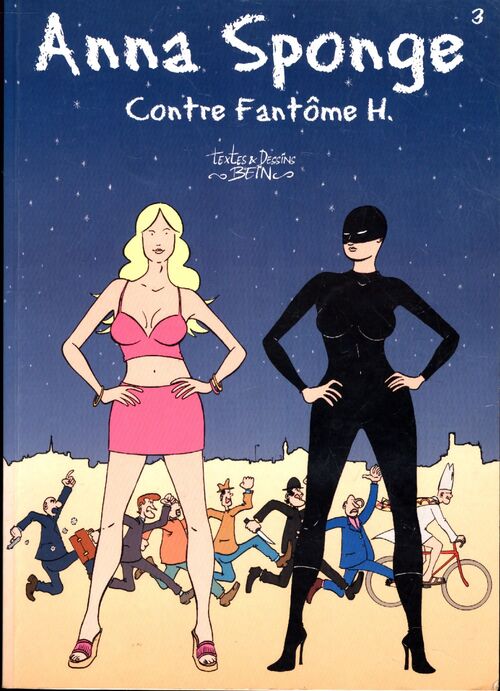 Anna sponge Tome III contre fantôme h - Stéphane Bein - Livre