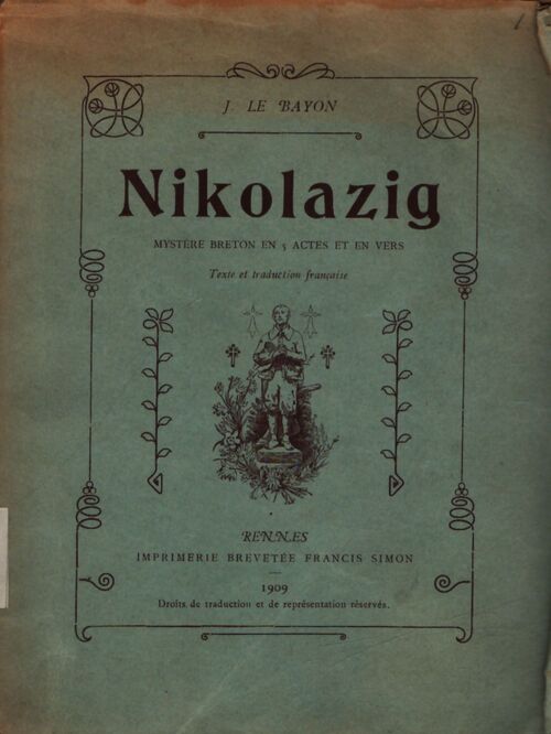 Nikolazig (Français-Breton) - J. Le Bayon - Livre