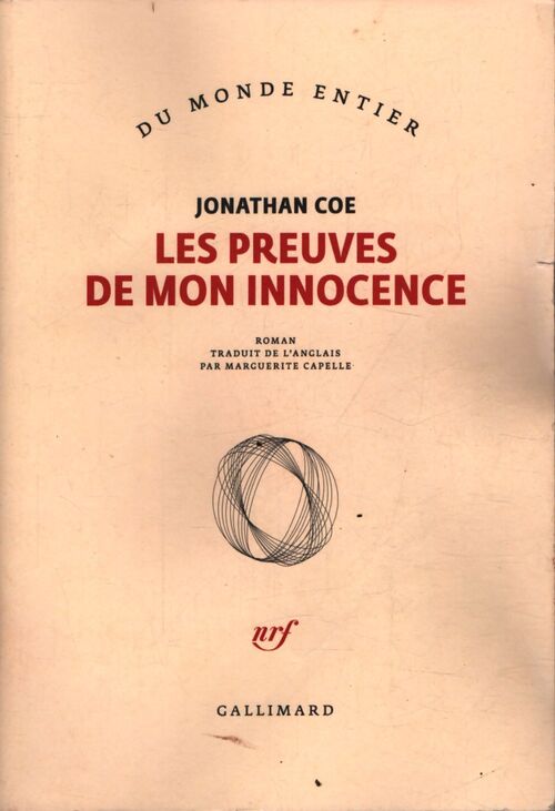 Les preuves de mon innocence - Jonathan Coe - Livre