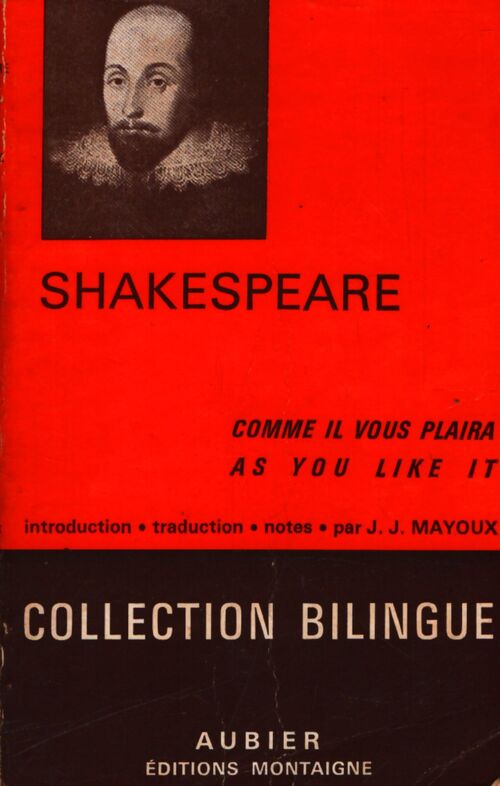 Comme il vous plaira - William Shakespeare - Livre
