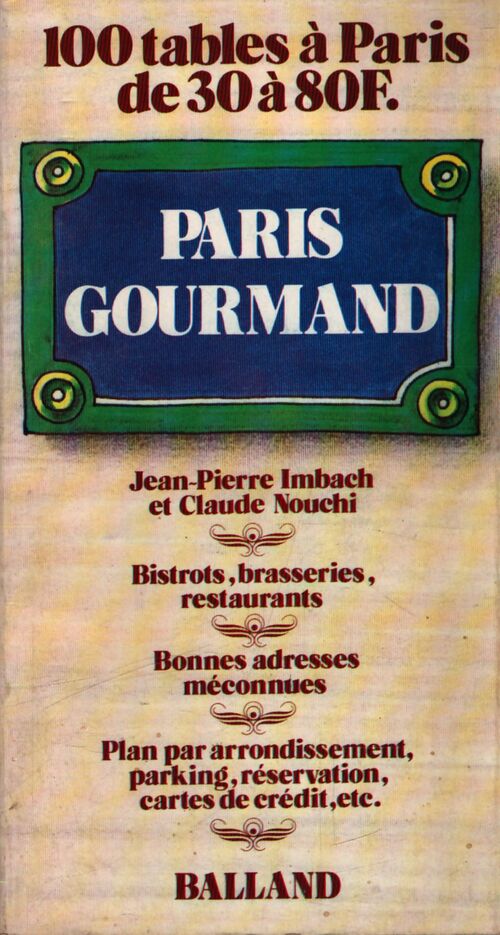 Paris gourmand - Collectif - Livre