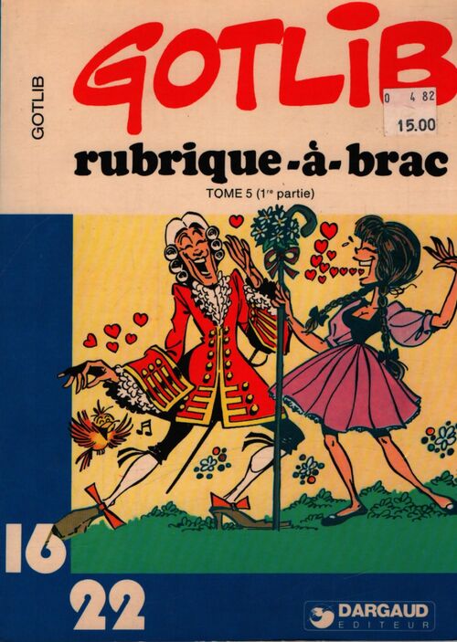 Rubrique-à-Brac Tome V (1ère partie) - Marcel Gotlib - Livre