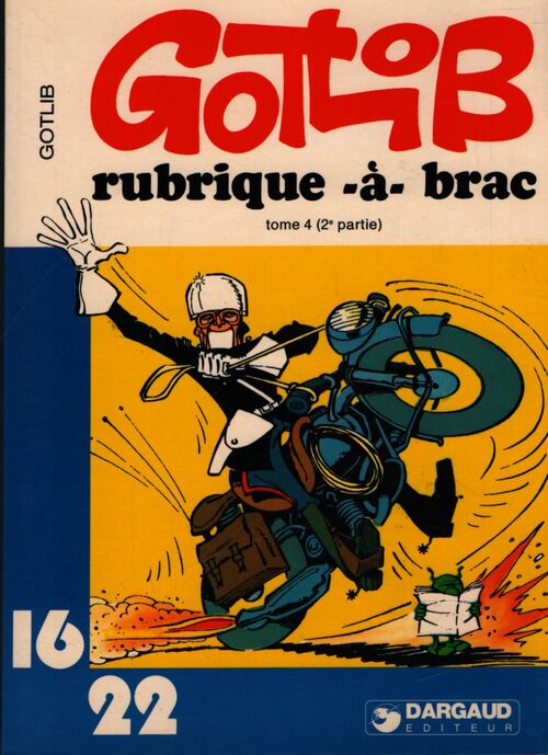 Rubrique-à-Brac Tome IV (2e partie) - Marcel Gotlib - Livre