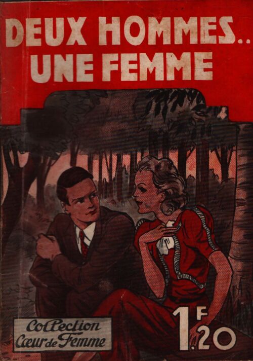 Deux hommes une femme - Yvan Brostène - Livre