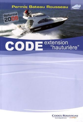 Code extension hauturière - Codes Rousseau - Livre