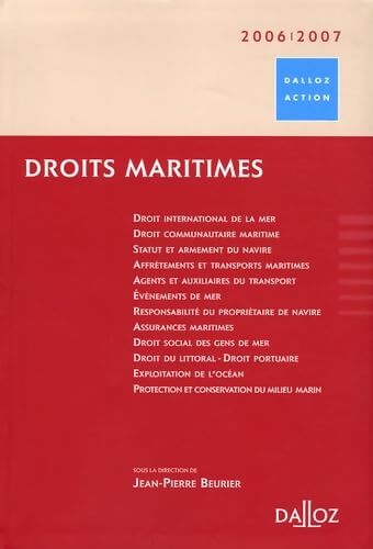 Droits maritimes - Collectif - Livre