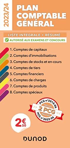 Plan comptable général 2023/24 : Liste intégrale des comptes - Charlotte Disle - Livre