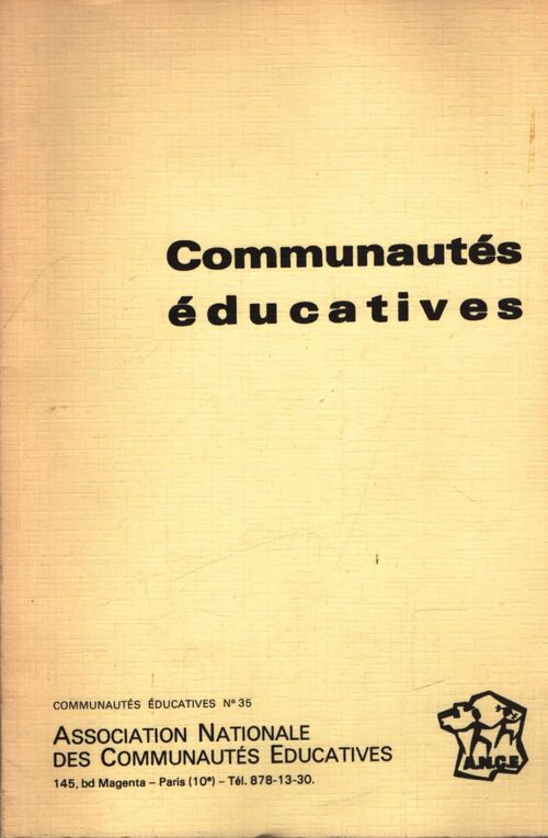 Communautés éducatives n°35 - Collectif - Livre