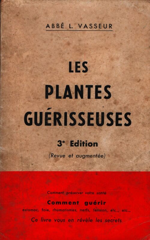 Les plantes guérisseuses - L Vasseur - Livre