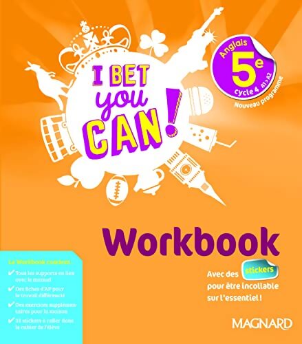 I Bet You Can! Anglais 5e . Workbook - Frédéric André - Livre