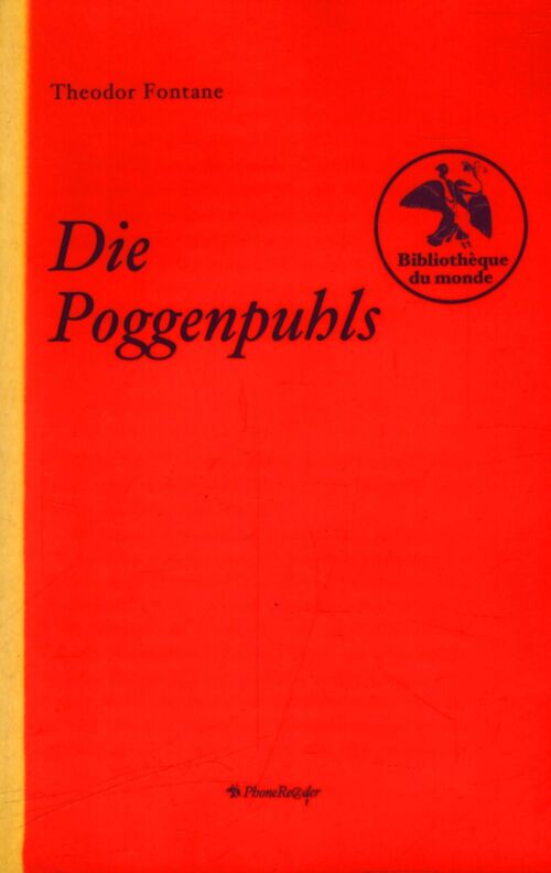 Die poggenpuhls - Theodor Fontane - Livre