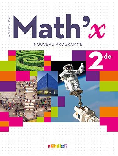 Math 'X Seconde . Livre - Frédéric Bro - Livre
