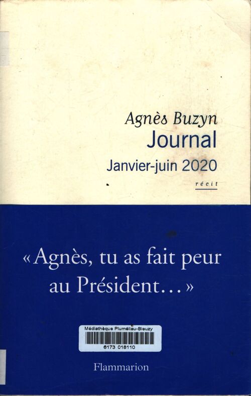 Journal : Janvier-juin 2020 - Agnès Buzyn - Livre