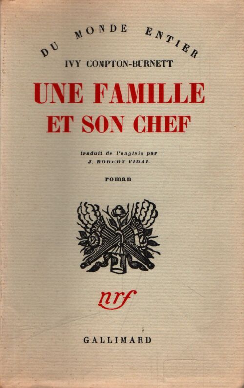 Une famille et son chef - Compton-Burnett Ivy - Livre