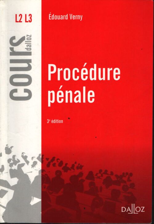 Procédure pénale - Edouard Verny - Livre