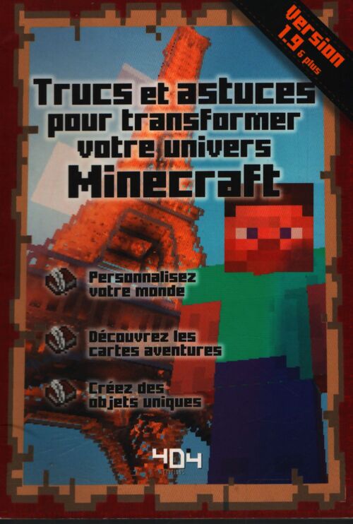 Trucs et astuces pour transformer votre univers minecraft - Stéphane Pilet - Livre