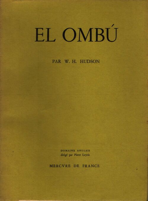 El ombú - William Henry Hudson - Livre