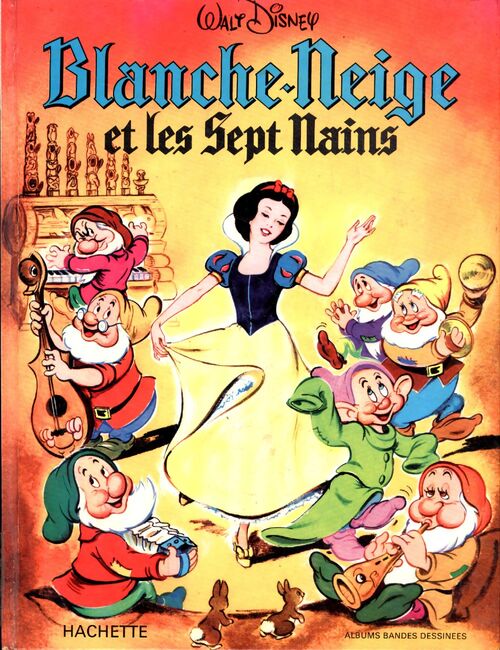 Blanche Neige et les sept nains - Disney - Livre
