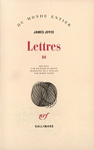 Lettres Tome III - James Joyce - Livre