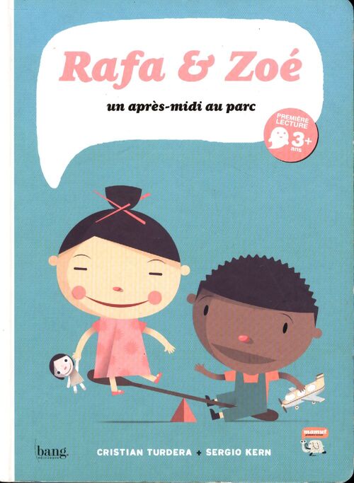 Rafa et zoé un après-midi au parc - Cristian Turdera - Livre