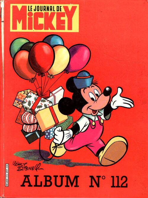 Album du journal de Mickey n°112 : Du n°1684 au n°1693. - Collectif - Livre