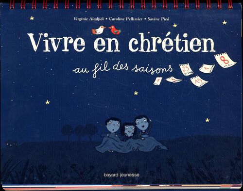 Vivre en chrétien : Au fil des saisons - Virginie Aladjidi - Livre