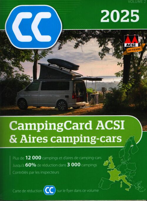Campingcard & aires camping-cars 2025 Tome II - Collectif - Livre