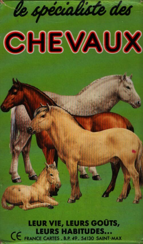 Le spécialiste des chevaux - Collectif - Livre