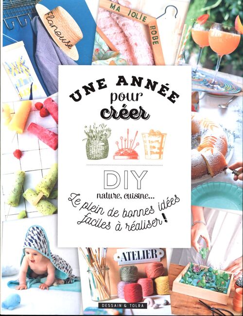 Une année pour créer : Diy cuisine nature... Le plein de bonnes idées faciles à réaliser - Anne Loiseau - Livre