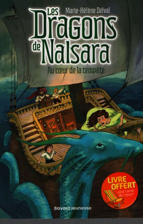 Les dragons de Nalsara Tome IV : Au coeur de la tempête - Marie-Hélène Delval - Livre