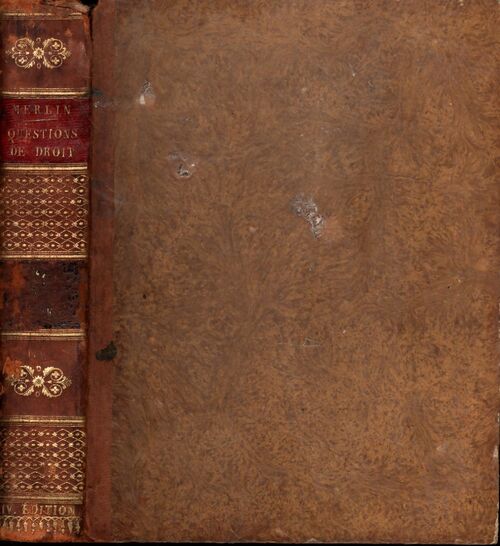 Recueil alphabétique des questions de droit Tome II : C.-E. - M. Merlin - Livre