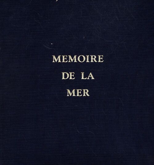 Mémoire de la mer - Yann Le Pichon - Livre