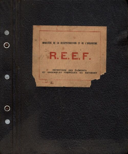 Documentation technique sur la construction immobilière 1949 - Collectif - Livre