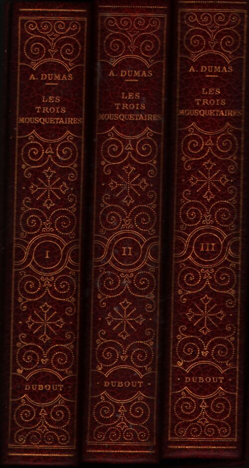 Les trois mousquetaires (Coffret 3 vols) - Alexandre Dumas - Livre
