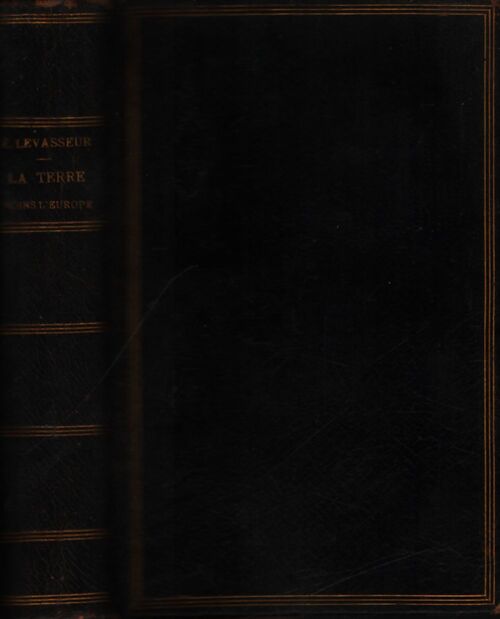 La terre (moins l'Europe) - E. Levasseur - Livre