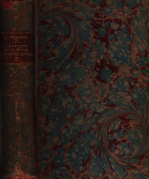 Guide de l'amateur de faïences et porcelaines Tome II - Auguste Comte - Livre