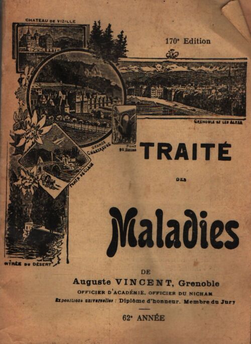 Traité des maladies - Auguste Vincent - Livre