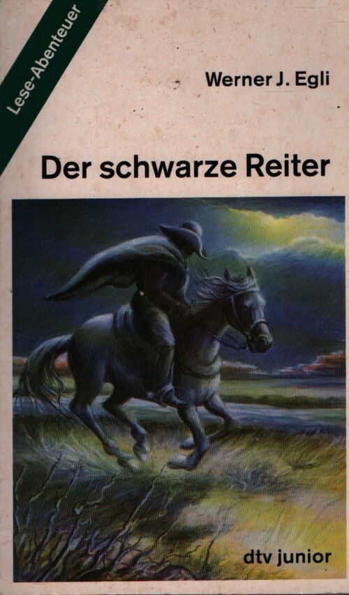 Der schwarze reiter - Werner J. Egli - Livre