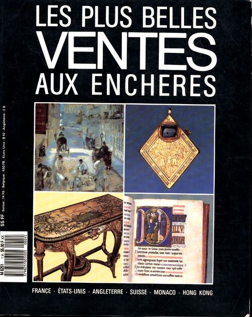 Les plus belles ventes aux enchères 1986 - Collectif - Livre