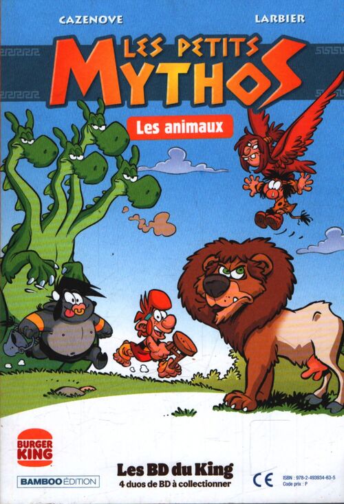 Les petits mythos : Les animaux / les Sisters : Les animaux - Cazenove - Livre