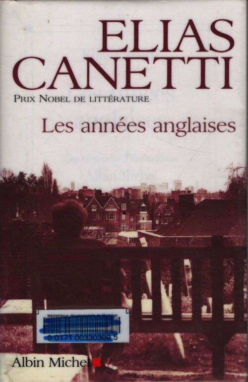 Les années anglaises - Elias Canetti - Livre