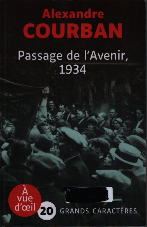 Passage de l'avenir 1934 - Alexandre Courban - Livre