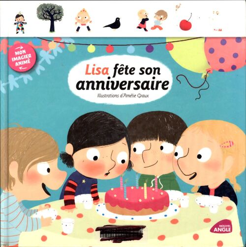 Lisa fête son anniversaire - Amélie Graux - Livre