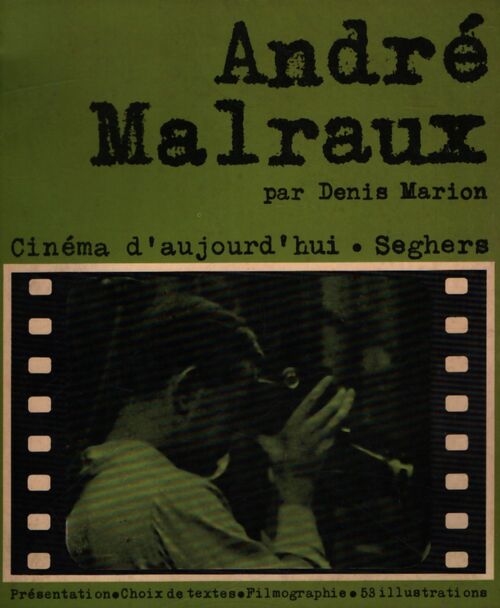 André Malraux - Denis Marion - Livre