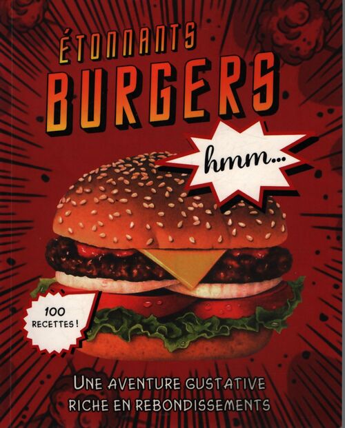 Etonnants burgers - Parragon - Livre