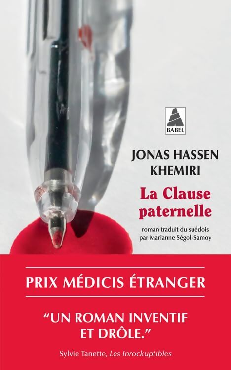 La Clause paternelle - Jonas Hassen Khemiri - Livre