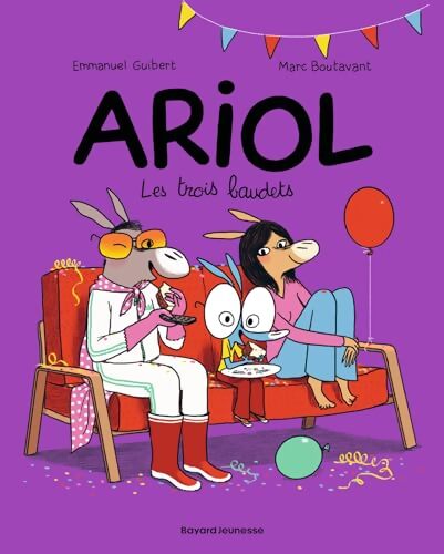 Ariol Tome VIII : Les trois baudets - Emmanuel Guibert - Livre